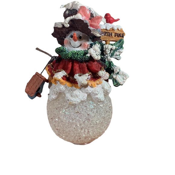 Other - Vintage 2000 - North Pole Birdhouse Snowman Ornament